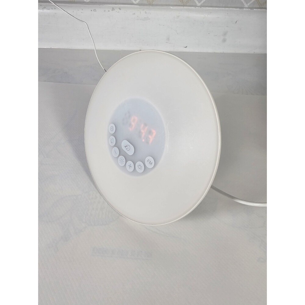 Wake Up -Sunrise Alarm Clock Light- FM Radio Smart Snooze Function Touch Control - Picture 9 of 9